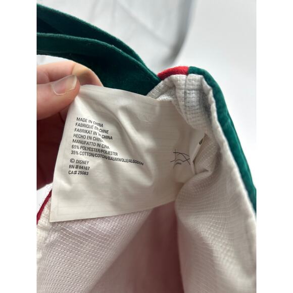 90s Disney Minnie Mouse 3D Embellished Red Felt Christmas Stocking Caroler - Picture 8 of 10